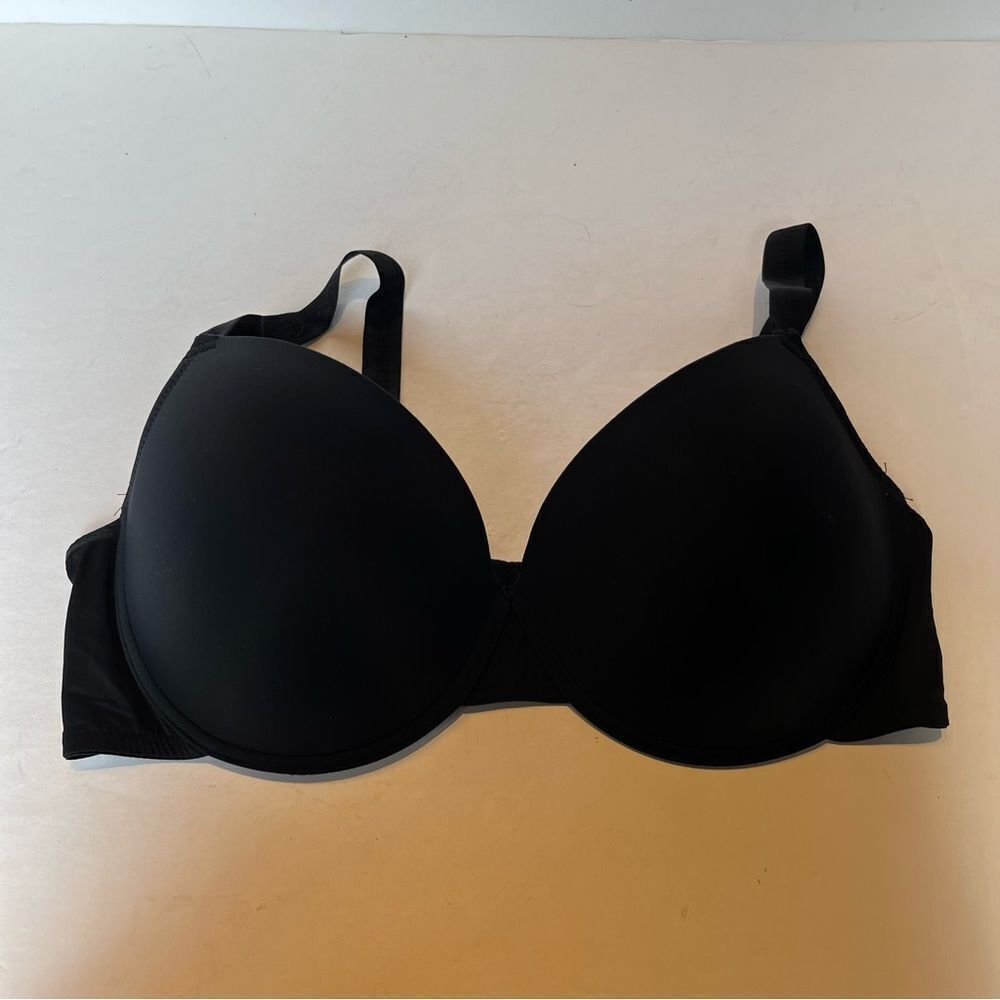 Juicy Couture Women's Black Bra Underwire, Padded Full Coverage Size 42D